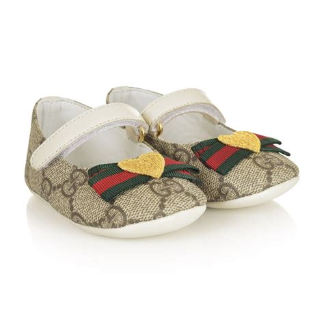 gucci ca girls shoe|newborn baby girl Gucci shoes.